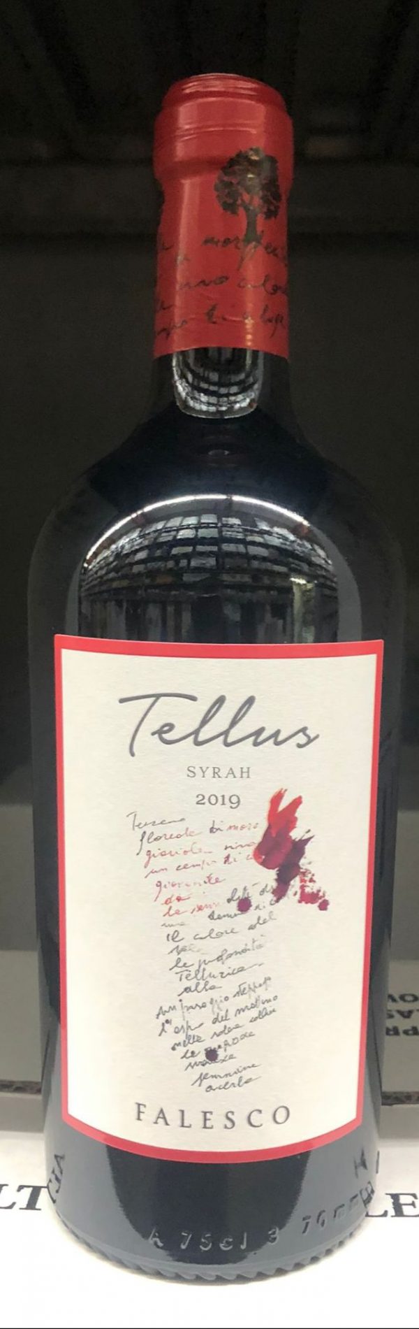 Vino Falesco Tellus Syrah IGP CL 75 X 6 Bottiglie