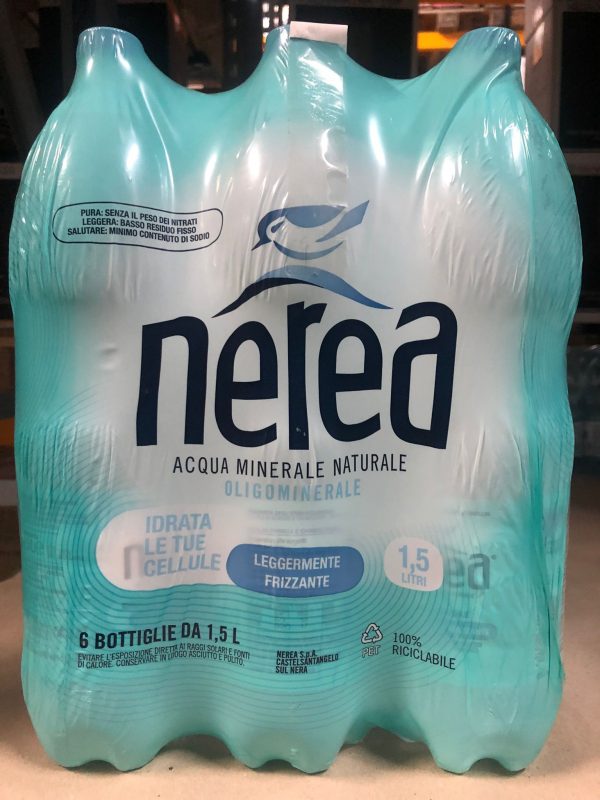 Acqua Nerea Leggermente Frizzante CL 150 X 6 Bottiglia