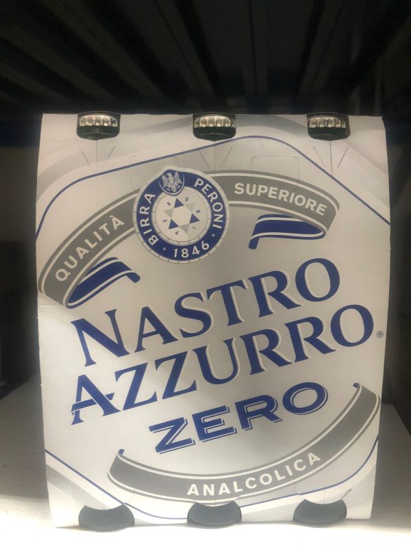 Birra Nastro Azzurro Analcolica CL 33 X 24 Bottiglie - immagine 4